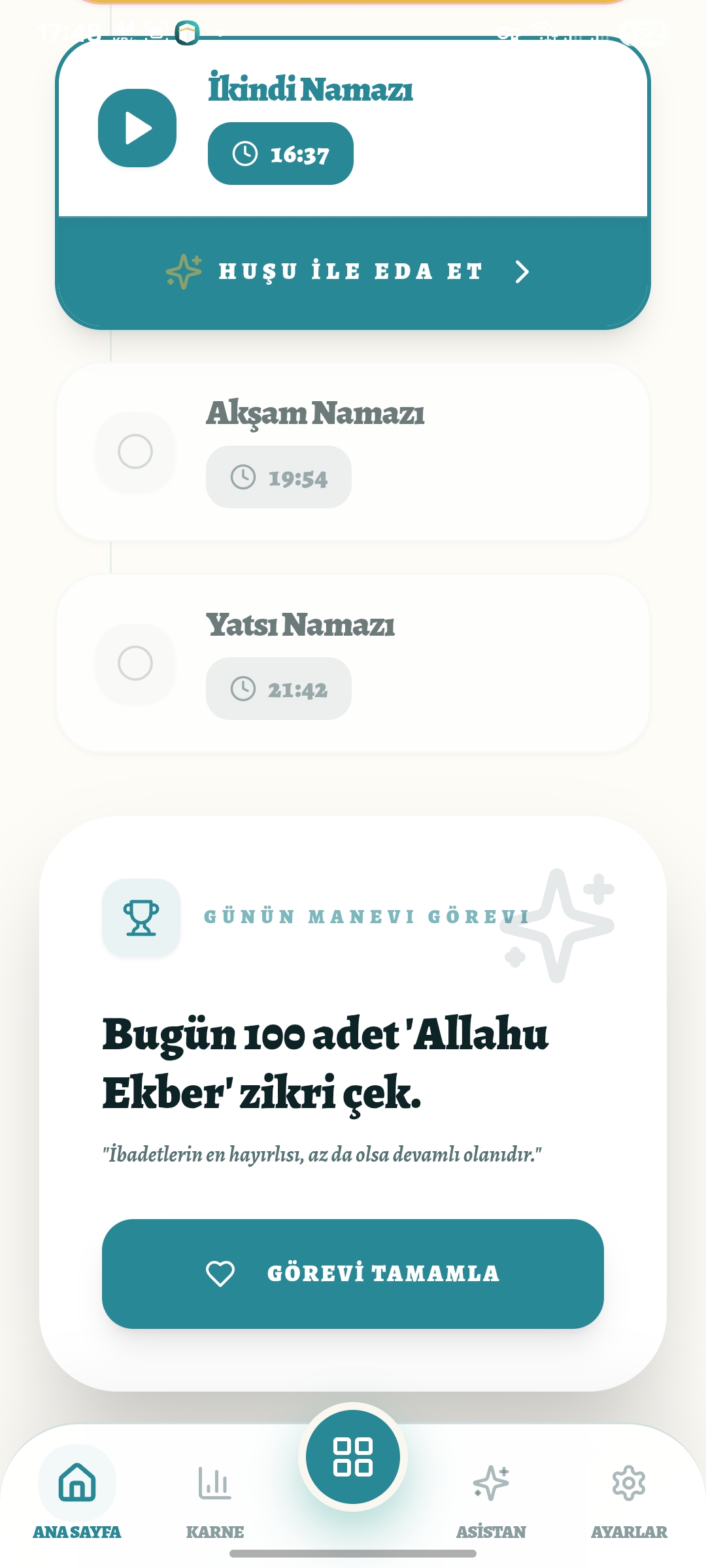 Görevler